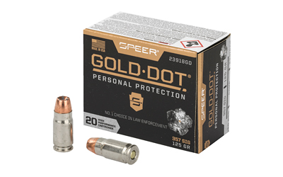 SPR GOLD DOT 357SIG 125GR HP 20/200, SKU CCI23918GD