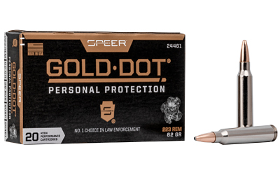 SPR GOLD DOT 223 REM 62GR HP 20/200, SKU CCI24461