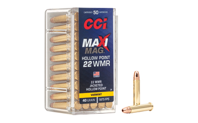 CCI MAXI-MAG 22WMR HP 50/2000, SKU CCI24