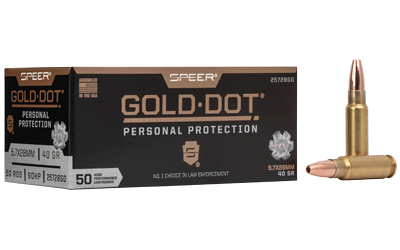 SPR GOLD DOT 5.7X28MM 40GR HP 50/500, SKU CCI25728GD