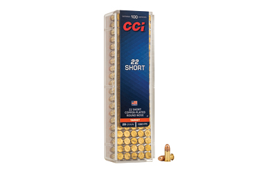 CCI 22 SHORT AMMO 100/5000, SKU CCI27