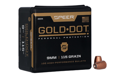 SPR GOLD DOT .355 115GR HP 100CT, SKU CCI3994