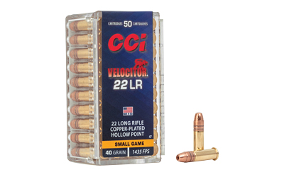 CCI 22LR VELOCITOR 40GR HP 50/5000, SKU CCI47