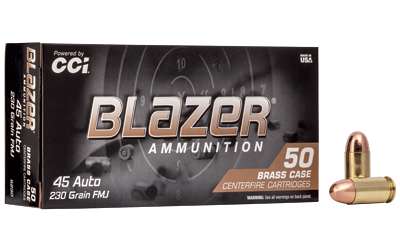 BLAZER BRASS 45ACP 230GR FMJ 50/1000, SKU CCI5230