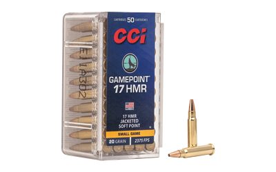 CCI 17HMR 20GR GAME PNT 50/2000, SKU CCI52