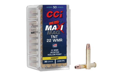 CCI 22WMR TNT MAXI-MAG 50/2000, SKU CCI63