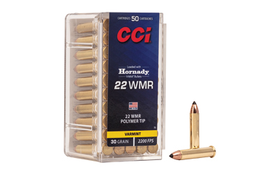 CCI 22WMR 30GR V-MAX 50/2000, SKU CCI73