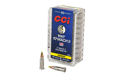 CCI 17 MACH 2 17GR VRMNT TIP 50/5000, SKU CCI948CC