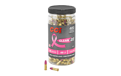 CCI CLN-22 PINK HV 22LR 40GR BTL 400, SKU CCI955CC