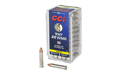 CCI 22WMR 30GR VARMINT TIP 50/2000, SKU CCI969CC