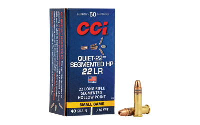 CCI QUIET SEGMENTED 22LR 40GR HP 50, SKU CCI970