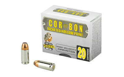 CORBON 9MM+P 115GR JHP 20/500, SKU COR09115