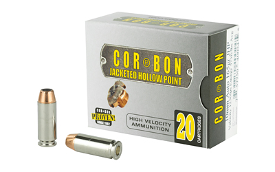 CORBON 10MM 165GR JHP 20/500, SKU COR10165