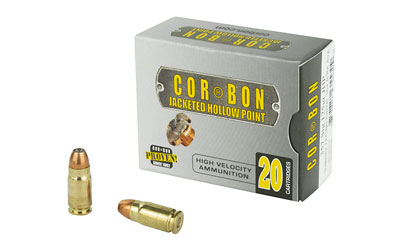 CORBON 357SIG 125GR JHP 20/500, SKU COR357SIG125