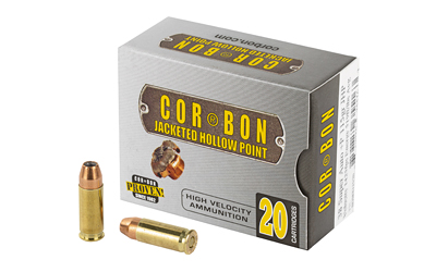 CORBON 38SUPER+P 115GR JHP 20/500, SKU COR38X11520