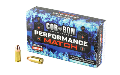 CORBON 9MM 115GR FMJ 50/1250, SKU CORPM09115