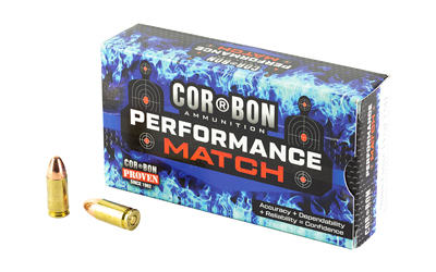 CORBON 9MM LUGER 147GR FMJ 50/1250, SKU CORPM09147