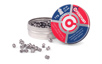 CROSMAN .22 POINTED PELLETS 175/TIN, SKU CRP022