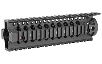 DD OMEGA MID-LENGTH RAIL 9.0 BLK, SKU DD01-005-10002