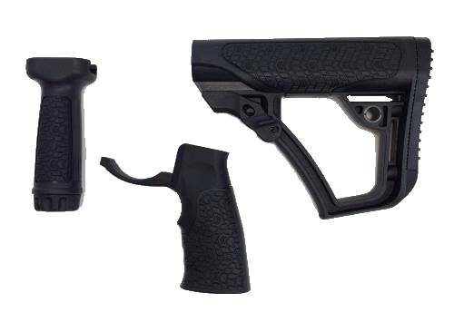 STOCK/GRIP/FOREGRIP COMBO BLK, 28-102-06145-006