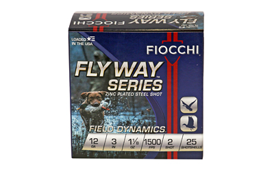 FIOCCHI 12GA #2 FLYWAY STEEL 25/250, SKU F123ST2