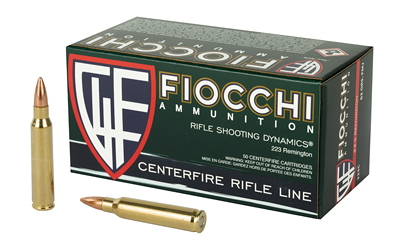 FIOCCHI 223REM 62GR FMJBT 50/1000, SKU F223C