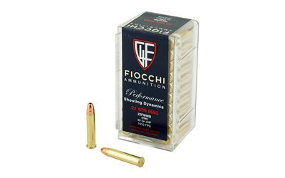 FIOCCHI 22WMR 40GR JHP 50/2000, SKU F22FWMB