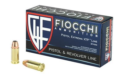 FIOCCHI 32ACP 60GR XTP 50/500, SKU F32XTP