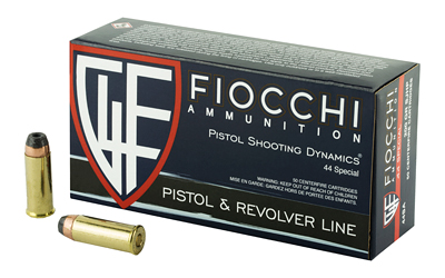 FIOCCHI 44SPL 200GR SJHP 50/500, SKU F44SA500