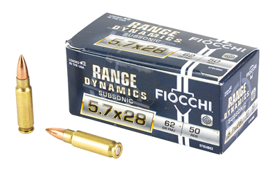 FIOCCHI RP 5.7X28MM 62GR FMJ 50/500, SKU F57SUB652