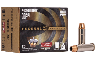 FED PD HYDRA-SHK 38SPL 110GR 20/200, SKU FE38HS3PDH