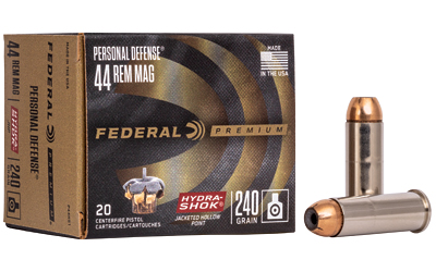 FED HYDRA-SHOK 44MAG 240GR 20/500, SKU FE44HS1