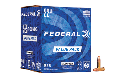 FED CHAMP 22LR 36GR CP HP 525/5250, SKU FE745