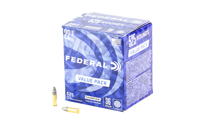 FED 22LR 36GRN LEAD HP 525 CT, SKU FE747