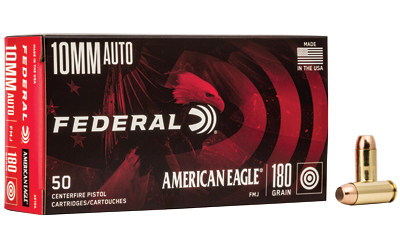 FED AM EAGLE 10MM 180GR FMJ 50/1000, SKU FEAE10ABX