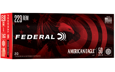 FED AM EAGLE 223 REM 50GR JHP 20/500, SKU FEAE223G