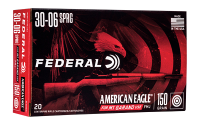 FED AM EAGLE 3006 150GR FMJ M1 20, SKU FEAE3006M1BX