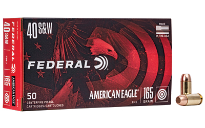 FED AM EAGLE 40S&W 165GR FMJ 50/1000, SKU FEAE40R3