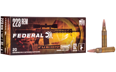 FUSION MSR 223REM 62GR SP 20/200, SKU FEF223MSR1