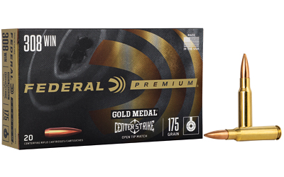 FED GOLD MDL 308WIN 175GR OTM 20/200, SKU FEGM308OTM2