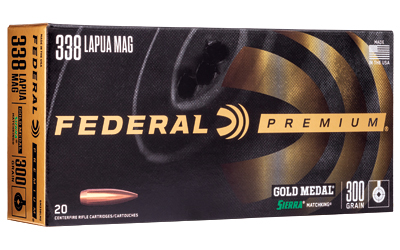 FED 338 LAPUA 300GR MATCHKING 20/200, SKU FEGM338LM2