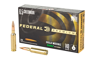 FED GOLD MDL 6.5CREED 140GR SMK 20, SKU FEGM65CRD1