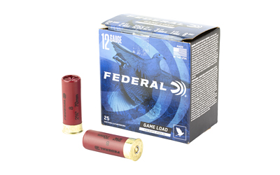 FED GAME LOAD 12GA 2.75" #8 25/250, SKU FEH1238