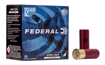 FED GAME LOAD 12GA 2.75" #6 25/250, SKU FEH1266