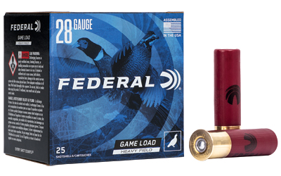 FED GAME LOAD 28GA 2.75" #7.5 25/250, SKU FEH28975