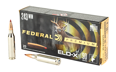 FED PRM 243WIN 90GR ELD-X 20/200, SKU FEP243ELDX1