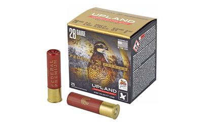 FED UPLAND 28GA #8 SHOTSHELL 25/250, SKU FEP2838