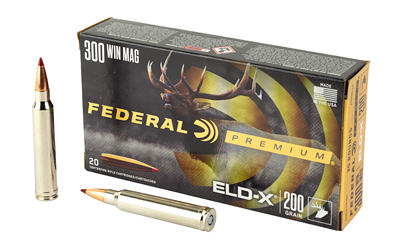 FED PREM 300WIN 200GR ELD-X 20/200, SKU FEP300WELDX1