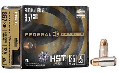 FED PRM HST 357SIG 125GR JHP 20/200, SKU FEP357SHST1S