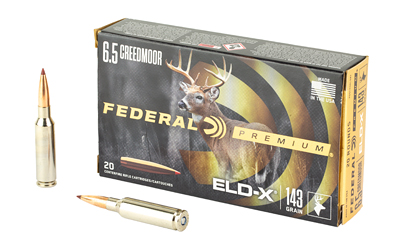 FED PREM 6.5CRD 143GR ELD-X 20/200, SKU FEP65CRDELDX1